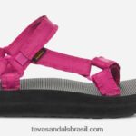 adorno universal feminino midform X88NTZ96 rosa violeta Teva