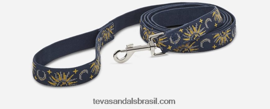 coleira de cachorro acessórios X88NTZ207 sol e lua insígnia azul Teva - Image 1
