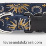 coleira unissex 19mm X88NTZ214 sol e lua insígnia azul Teva