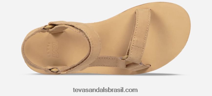 feminino midform universal em couro X88NTZ77 areia do deserto Teva - Image 6