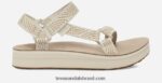 feminino midform universal geométrico X88NTZ75 Cisne Branco Teva
