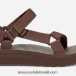 feminino midform universal X88NTZ27 floresta tropical marrom Teva
