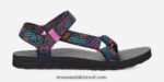 feminino original universal X88NTZ8 preto sem borda Teva