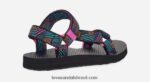 feminino original universal X88NTZ8 preto sem borda Teva - Image 4