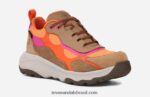 geotrecca feminina baixa X88NTZ31 mel marrom/coral rosa Teva - Image 2