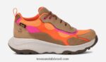 geotrecca feminina baixa X88NTZ31 mel marrom/coral rosa Teva