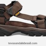 homem terra fi 5 universal couro X88NTZ144 Café turco Teva