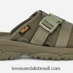 hurricane verge slide masculino X88NTZ247 Oliva Teva