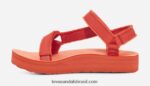 lona universal feminina midform X88NTZ134 ruivo Teva - Image 3