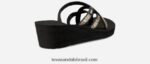 mush mandalyn wedge feminino ola 2 X88NTZ59 agave preto metálico Teva - Image 4