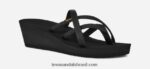 mush mandalyn wedge feminino ola 2 X88NTZ60 preto Teva - Image 2
