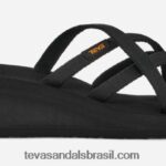 mush mandalyn wedge feminino ola 2 X88NTZ60 preto Teva