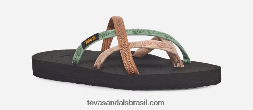olowahu feminino X88NTZ42 açúcar de bordo misturado b multi Teva - Image 2