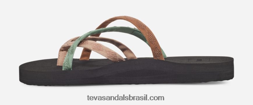 olowahu feminino X88NTZ42 açúcar de bordo misturado b multi Teva - Image 3