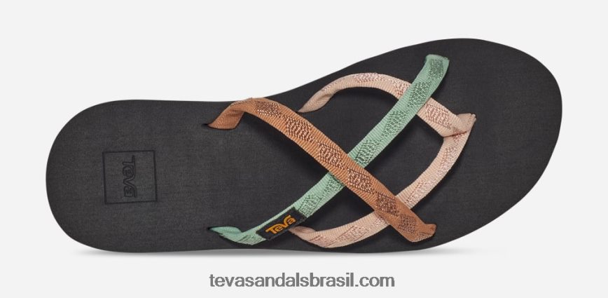 olowahu feminino X88NTZ42 açúcar de bordo misturado b multi Teva - Image 5