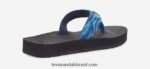 reflip feminino X88NTZ124 ondas azuis Teva - Image 4