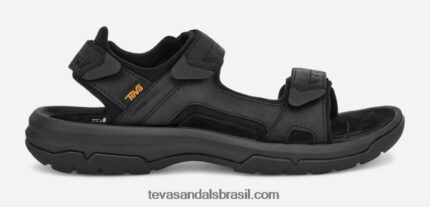 sandália langdon masculina X88NTZ390 verdadeiro Preto Teva