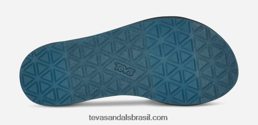 tie-dye universal original feminino X88NTZ130 sorvete de coral azul Teva - Image 6