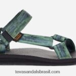 tie-dye universal original masculino X88NTZ147 sorvete de azeitona escura Teva