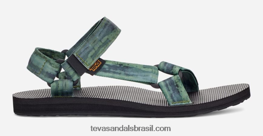 tie-dye universal original masculino X88NTZ147 sorvete de azeitona escura Teva - Image 1