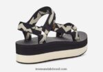universal flatform feminino X88NTZ51 equilíbrio preto Teva - Image 4