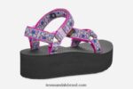 universal flatform feminino X88NTZ53 borboleta lilás Teva - Image 4
