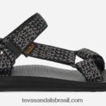 universal masculino original X88NTZ235 gravura em preto Teva